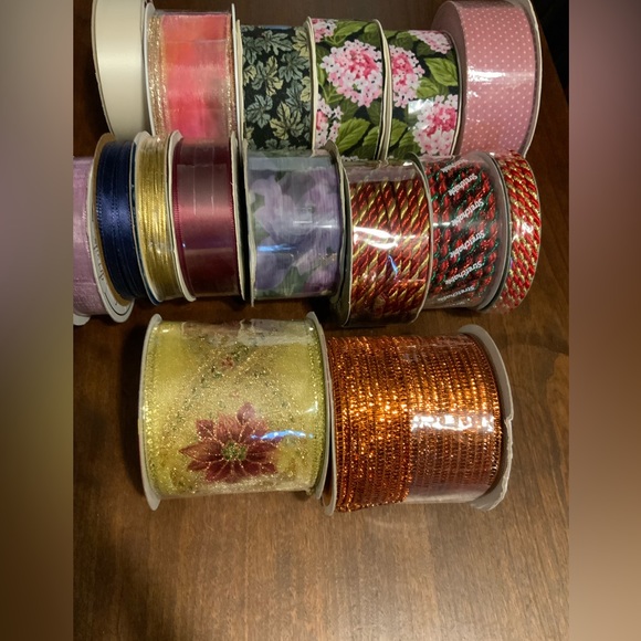 Crafters ribbon, all brand new rolls lot of 17 - Picture 3 of 4